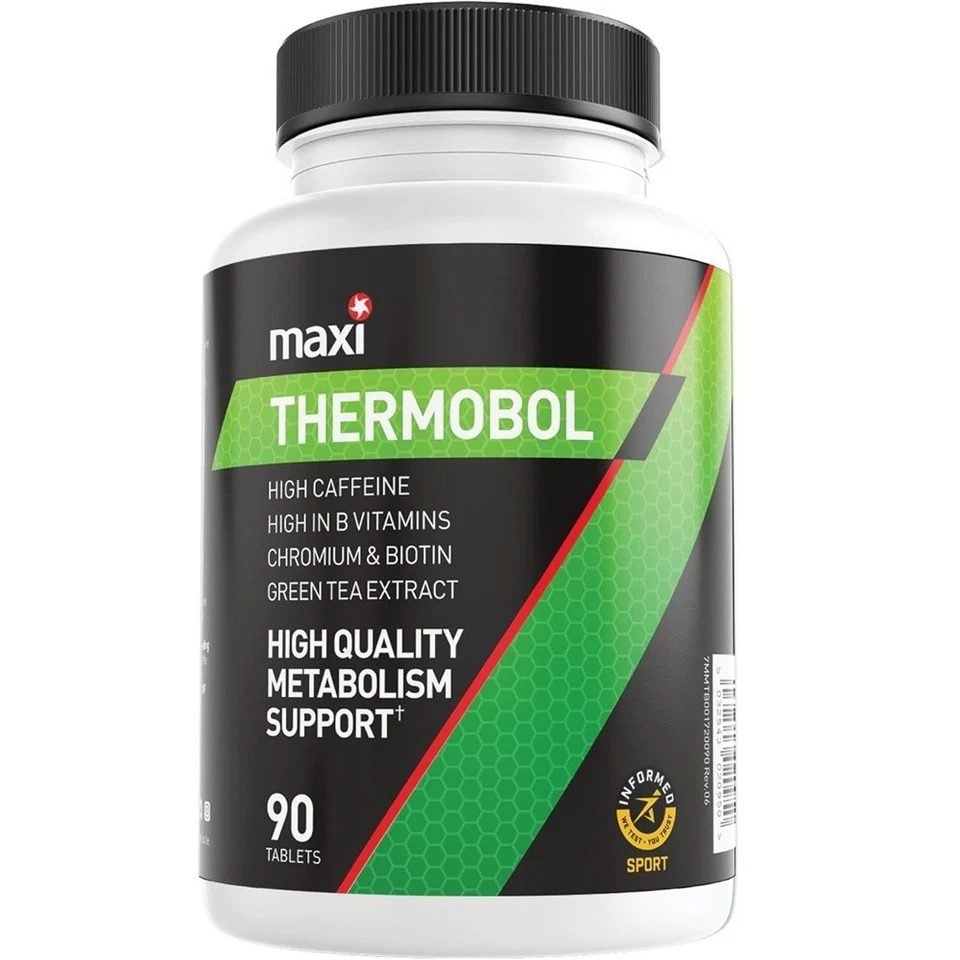 MAXIMUSCLE MaxiNutrition Thermobol Fat Burner Weight Loss Diet Metabolism 90 Tablets
