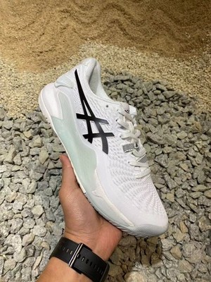 ASICS Gel Resolution 9 White/black Men's shoes 1041A330-100