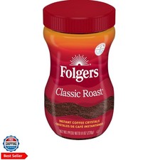 Classic Roast Instant Coffee, 8 Oz. Jar