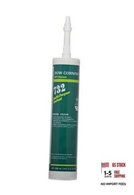 Dow Corning 1892070 732 Clear Multi-Purpose Sealant, -60 to 180 Degree C, 300