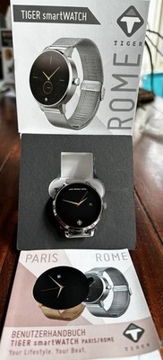 4x TIGER Smartwatch ROME Set   Ungetragen (2x funktionstüchtig, 2x für Bastler)