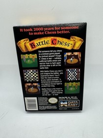 Battle Chess Nintendo NES Complete CIB Battlechess Great Shape!