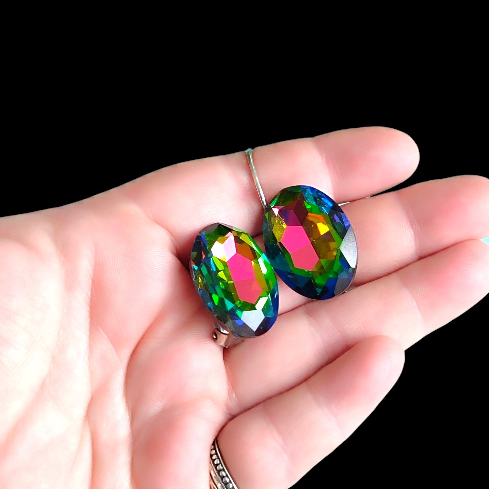 Vintage Large Bold Statement Watermelon Vitriol G… - image 3