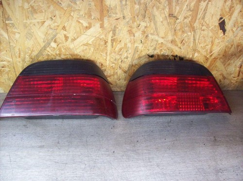 BMW E38 Rücklicht links rechts Schwarz mit E Prüfzeichen 8360079 8360080