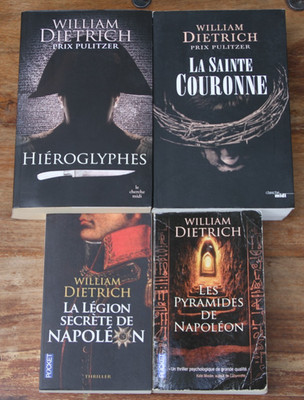 WILLIAM DIETRICH - SET MIT 4 BÜCHERN - NAPOLEON - SUCHT IHN MITTAG/TASCHE - 2010/15
