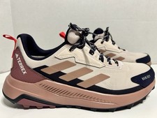 adidas Terrex Anylander Rain Ready Hiking Womens Beige Sneakers Athletic 9.5