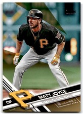 2017 Topps Gold Matt Joyce /2017 Pittsburgh Pirates #93