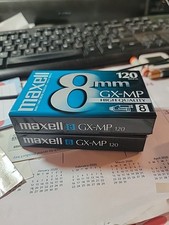 Maxell GX-MP 120 8mm Videotape FUJI Camcorder Cassette Tapes - BRAND NEW SEALED