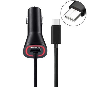 For Galaxy XCover7/XCover6 Pro - Car Charger 3.4A Type-C Power Adapter DC