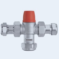 Bossmix Thermostatic Mixing Valve 15mm (straight Connections)