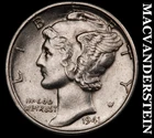 1941-D Mercury Dime- Silver- Scarce High Grade Luster No Reserve #J4139