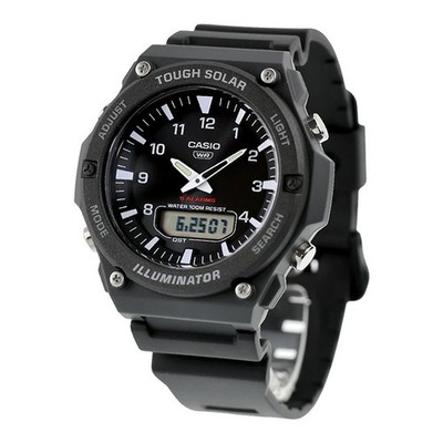 CASIO Classic AQ-S820W-1AVDF Solar Powered Ana-Digi Black Herren R80111006