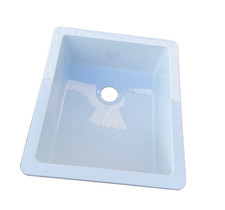 Lippert Components RV 209629 White Sink 15 X 13 Plastic Camper-Trailer Home