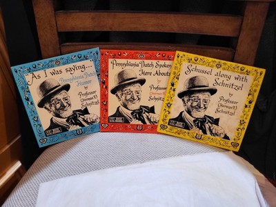  Buch Records PA Dutch Humor Lot   BR 1, BR 2, BR 3 Sleeve   NM Vinyl