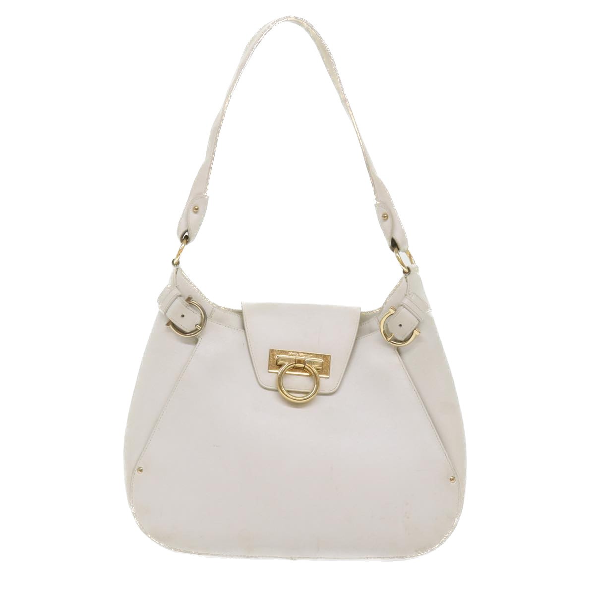 Salvatore Ferragamo ビジネスバッグ ホワイト Ferragamo | The Studio soft small off white tote bag | Savannahs