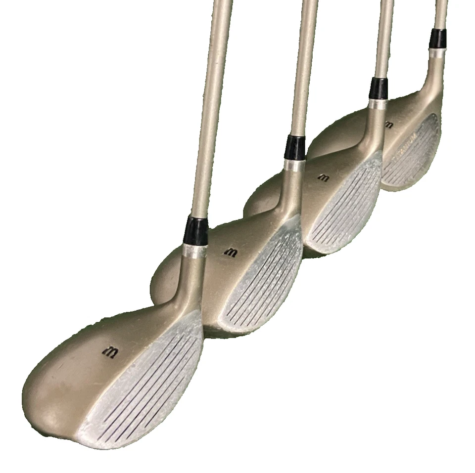 Wilson ProStaff W conjunto de madeira titânio 1W, 3W, 5W, 7W feminino grafite destro novas empunhaduras - Imagem 2 de 4