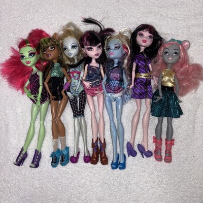 Mattel Monster High 2008-2012 1st Generation Doll Set of 7 | eBay