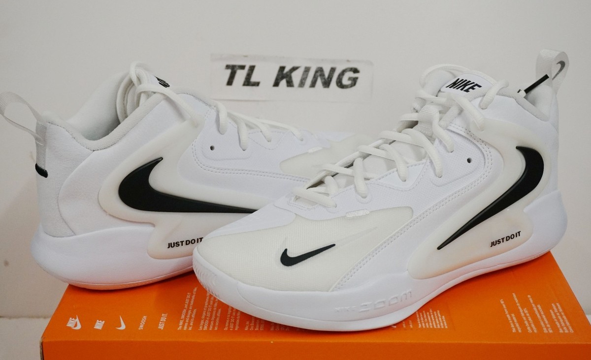 Nike Zoom Hyperset 2 Volleyball White Black Limited Edition FQ7070