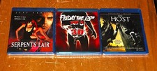 HORROR BLU-RAY 3D BLU-RAY LOT OF 3 MOVIES: SEE TITLES BELOW: NEW SEALED