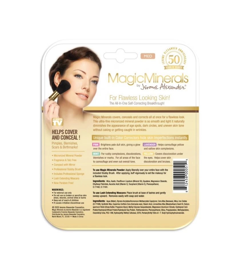 Base y rímel Jerome Alexander MagicMinerals oculta y cubre - mediano Foto 2 de 4