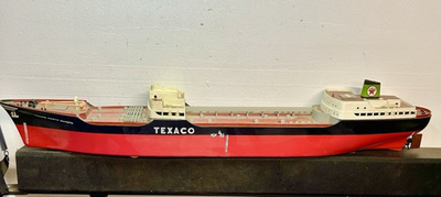 #ad #ad Texaco WEN MAC USS NORTH DAKOTA Tanker Oil Ship Dealer Promotion $60.00