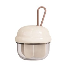 Small Pill Organiser Travel Pill Box Portable Case 4 Compartments Daily Medicin.