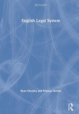 English Legal System by Ryan Murphy (English) Hardcover Book