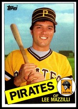 1985 Topps Lee Mazzilli Pittsburgh Pirates #748