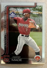 2025 Topps Pro Debut - Chrome Jesus Made #PDC-39 (RC)