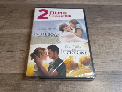 The Notebook, Ryan Gosling Rachel McAdams The Lucky One 2 Film Collection DVD