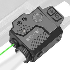Solofish 800 Lumens Pistol Light Laser Combo Strobe Function For Greenredblue Solofish 800 Lumens Pistol Light Laser Combo Strobe Function For Greenredblue