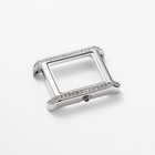 22.2mm Glass Watch Case Back Cover Waterproof Stainless Steel Silver fit VJ20 — photo 4