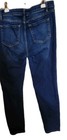 Kancan Straight Leg 13/30 Dark Wash Distress Jeans Mid Rise Ankle Length Stretch — photo 9