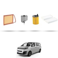Hoffcar Set Service - 4 Filter FüR Citroen Spacetourer 1.6 HDI 66Kw Von 2018