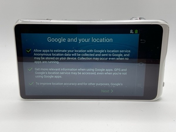 Samsung GC200 Galaxy Camera 2 16.3MP – White – Body Damaged – For