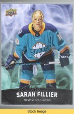2025 Upper Deck PWHL Showcase Image Variant Achievement Sarah Fillier READ 0be5