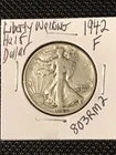 1942 Liberty Walking Half Dollar  F