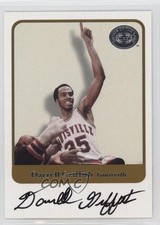 2001 Fleer Greats of the Game Darrell Griffith Auto 0uo3