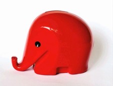 1970er Luigi Colani XL Elefant DRUMBO rot Dresdner Bank
