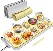 Silicone Warming Mat for Food Extra Large 15.6  X35  ,Detachable Structure Food W