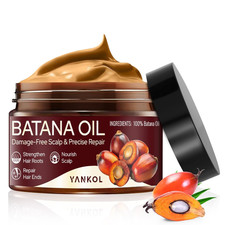 Raw Batana Oil for Hair Growth, 100 Natural Pure, Dr. Sebi Organic Batana...