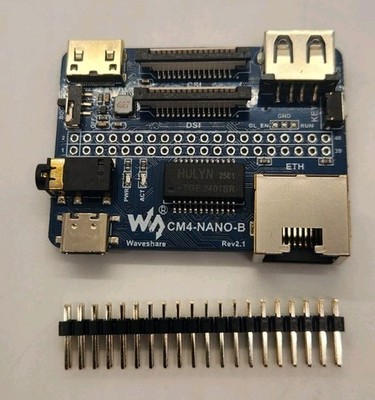5V Nano Base Board (B) for Raspberry Pi Compute Module 4 Same Size as the CM4