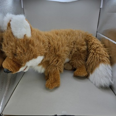 Folkmanis Puppets 18'' Standing Fox Hand Puppet Educational Toy 10'' Tail