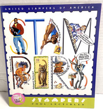 1996 United Stampers of America  STAMPERS  Vol 1 Issue 2 w/Space Jam Poster
