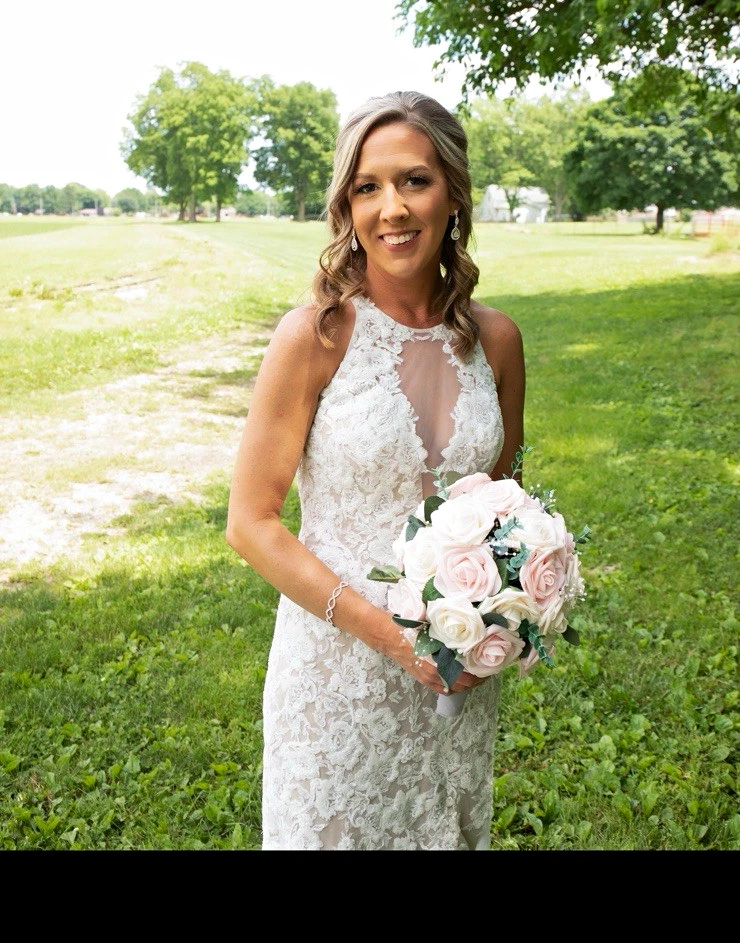 galina halter wedding dress Neck Dresses for sale V neck