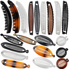 20PCS Banana Hair Clips Classic Hair Comb Banana Clips Ponytail Hair Holder for