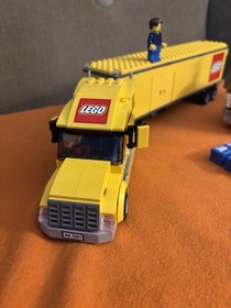 LEGO Vintage Yellow Truck 3221 and Octan Fuel Tanker 60016 Lot Classic City