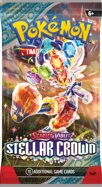 (1 Pack) Pokemon S&V Stellar Crown WDD