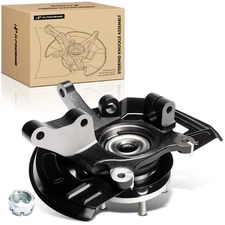 A-Premium Front Right Steering Knuckle Assembly for Hyundai Santa Fe 2001-2004