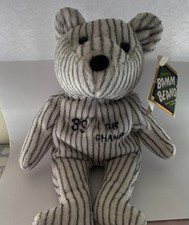 Salvino's Bamm Beano Darryl Strawberry 39 Bear 1998 Plush Toy